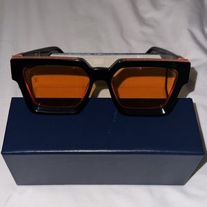 LOUIS VUITTON 1.1 MILLIONAIRES SUNGLASSES BLACK/ORANGE